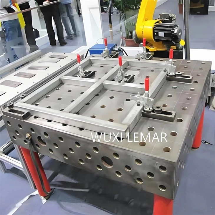 Engine Component Welding Fixture Table factory Engine Component Welding Fixture Table factory