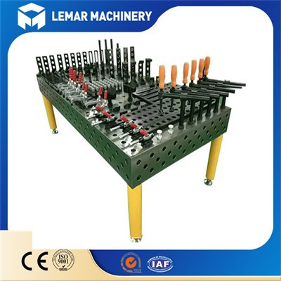 Nitrattu 3D-hitsauspöytä